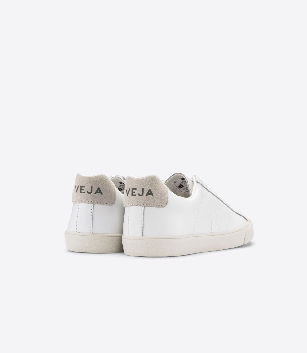 Veja Trainers Mens White - Esplar Leather - OPKG-47365